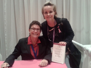 With Dr Susan Love - author of The Breast Book. The "bible" for Breast Cancer